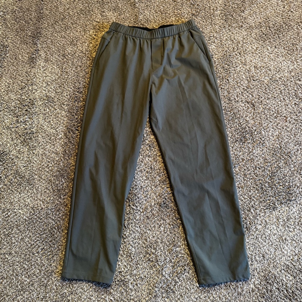 Lululemon‎ Men’s M ABC Pull On Pant Oil Grey Athletic Work